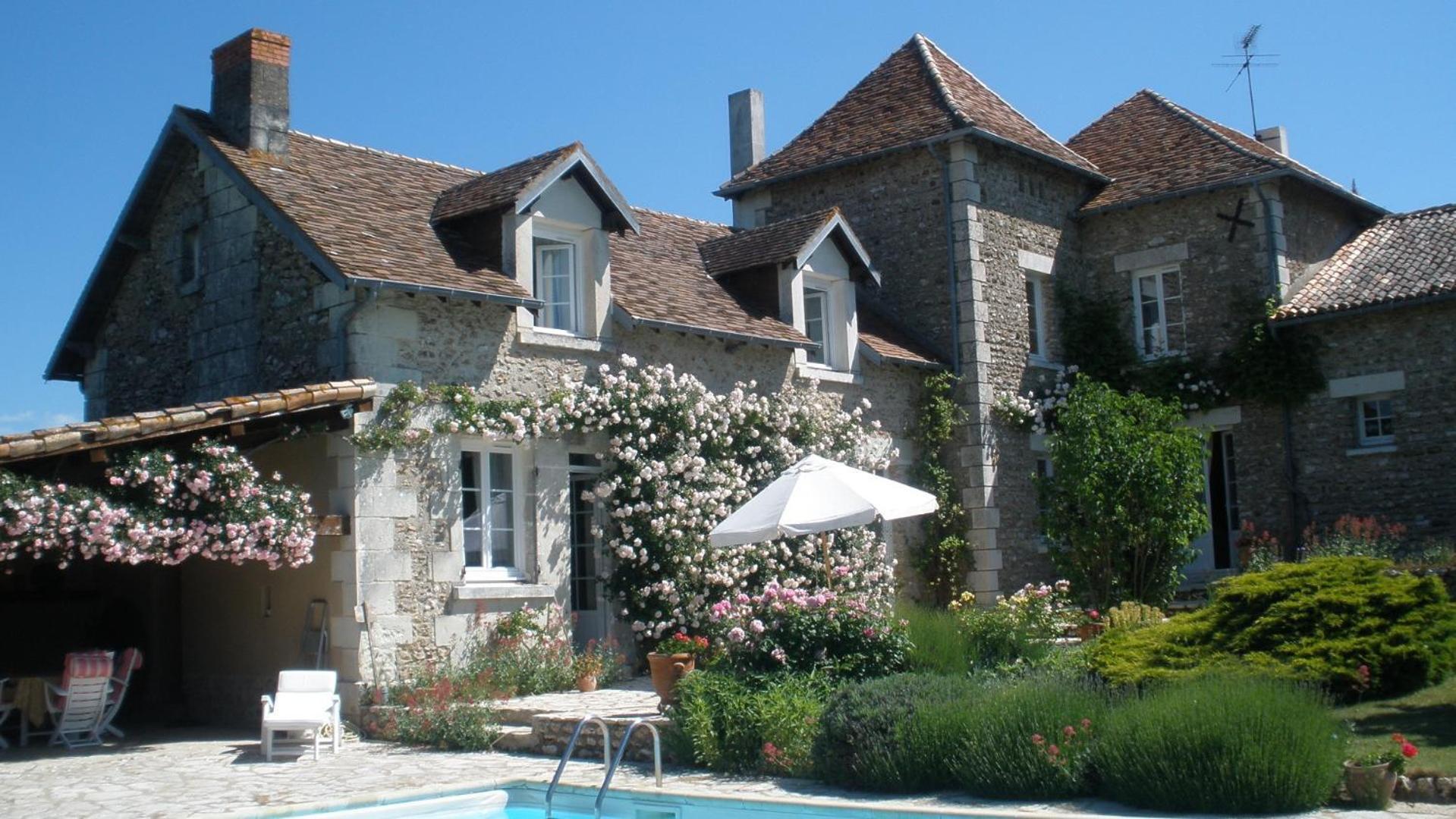 Chambres D'Hotes La Pocterie Vouneuil-sur-Vienne Экстерьер фото